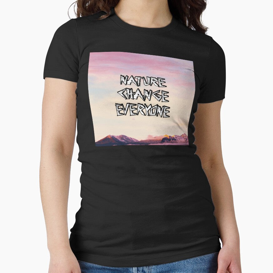 Nature Change Everyone by AWADHESH CHAURASIA - Adult & Kids T-Shirts, Sweatshirts & Hoodies apparel design preview 1