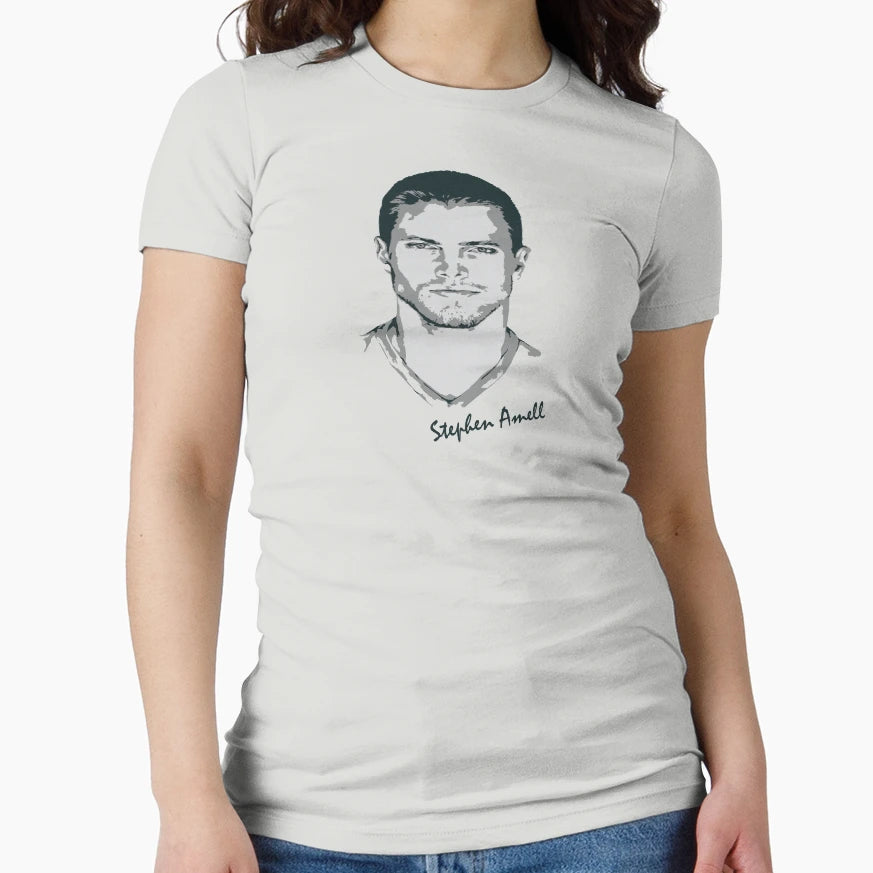 Stephen Amell T-Shirt - Fun Novelty Design Men Women - T-Shirt, Sweatshirt, Hoodie