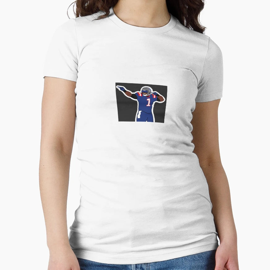 Cam Newton First Down T-Shirt - Fun Novelty Design Men Women - T-Shirt, Sweatshirt, Hoodie