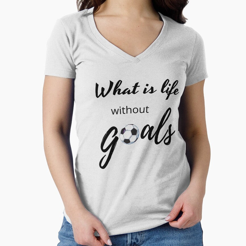 What Is Life Without Goals Black by ryanwfraser - Adult & Kids T-Shirts, Sweatshirts & Hoodies apparel design preview 1