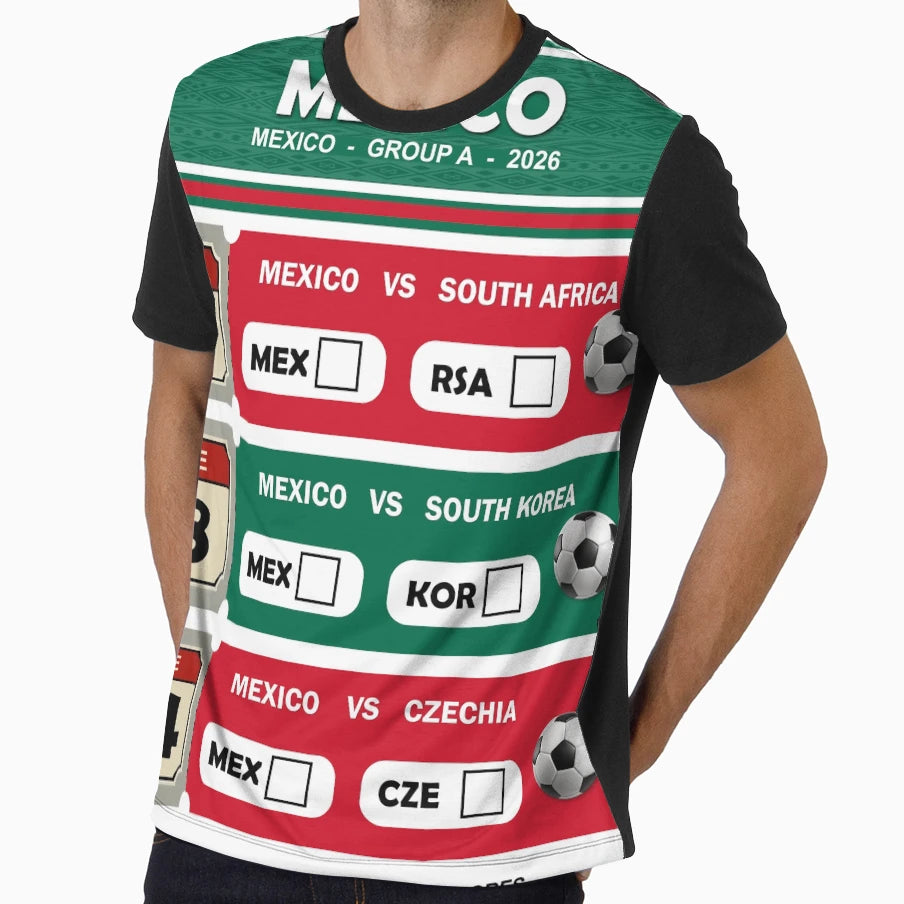 Mexico Soccer Fan 2026 World Cup T-Shirt - Streetwear Style Men Women - T-Shirt, Sweatshirt, Hoodie