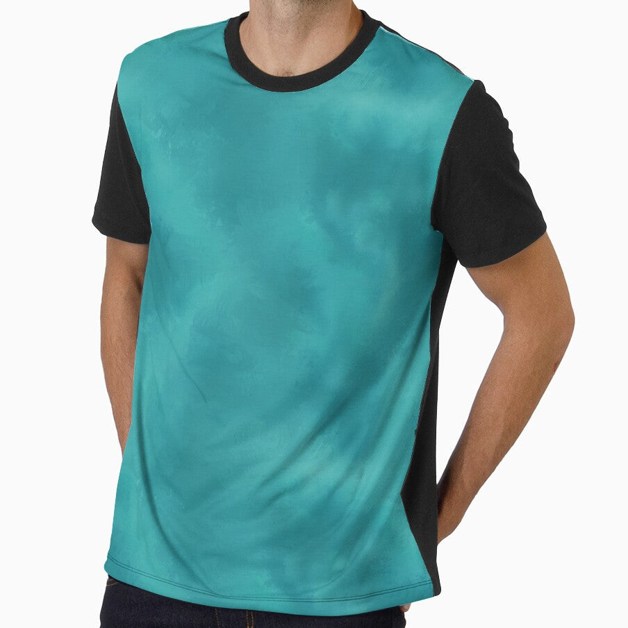 Mediterranean Deep Sea Water Texture. Turquoise by - Adult & Kids T-Shirts, Sweatshirts & Hoodies apparel design preview 1