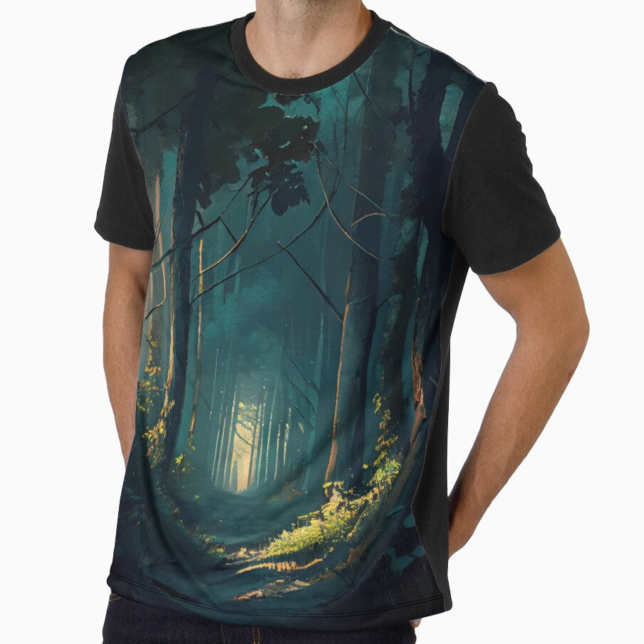The Night Forest by CosmicScare10 - Adult & Kids T-Shirts, Sweatshirts & Hoodies apparel design preview 1