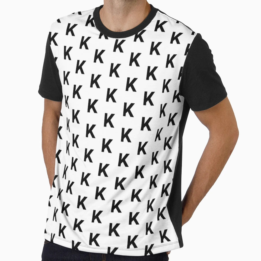 K Capital Letter Letter K Uppercase T-Shirt - Minimalist Print Unisex - T-Shirt, Sweatshirt, Hoodie