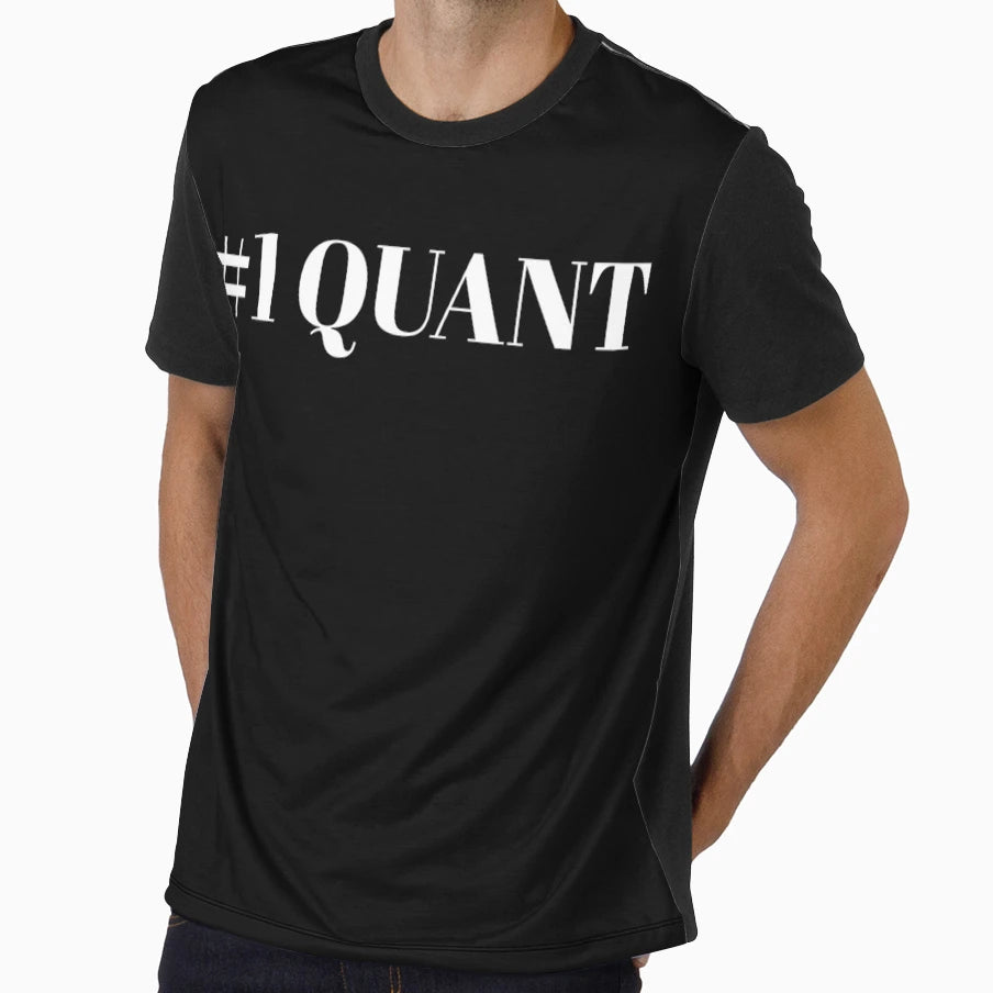 1 Quant Funny Finance Quant Gift Data T-Shirt - Custom Art Print Unisex - T-Shirt, Sweatshirt, Hoodie
