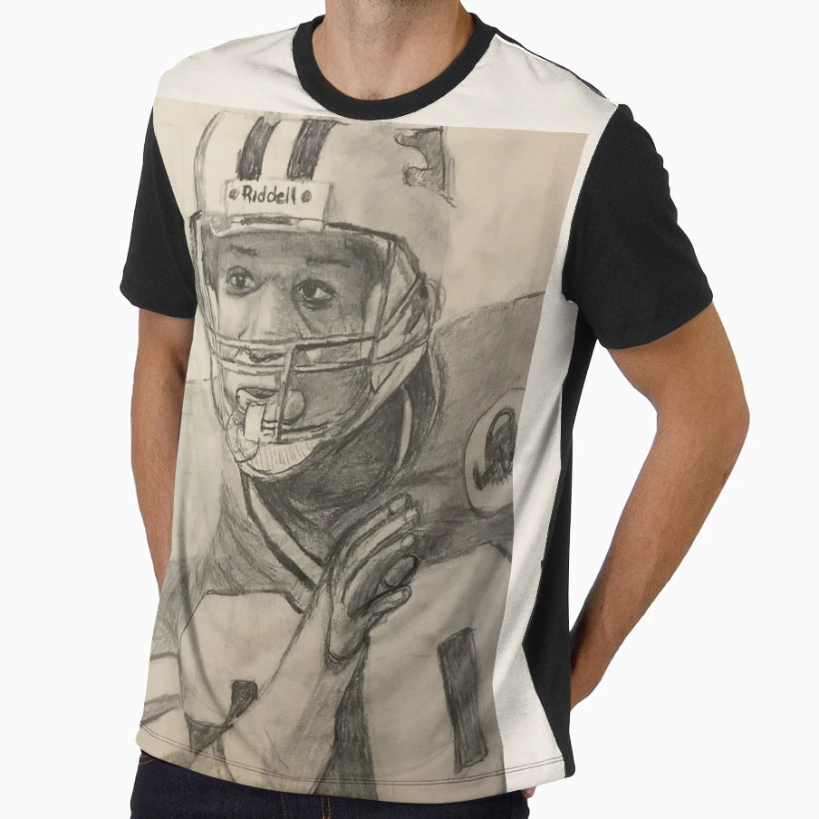 Detroits Rb Sanders T-Shirt - Fun Novelty Design for Adults - T-Shirt, Sweatshirt, Hoodie