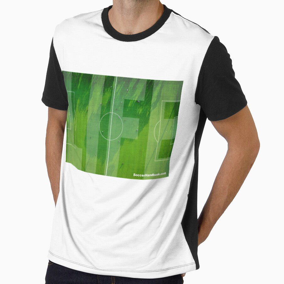 Soccer is Life! by SoccerHandbook - Adult & Kids T-Shirts, Sweatshirts & Hoodies apparel design preview 1