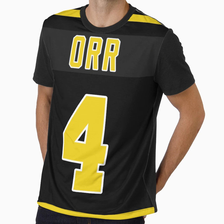 Bruins Legend Bobby Orr T-Shirt - Casual Everyday Wear for Adults - T-Shirt, Sweatshirt, Hoodie