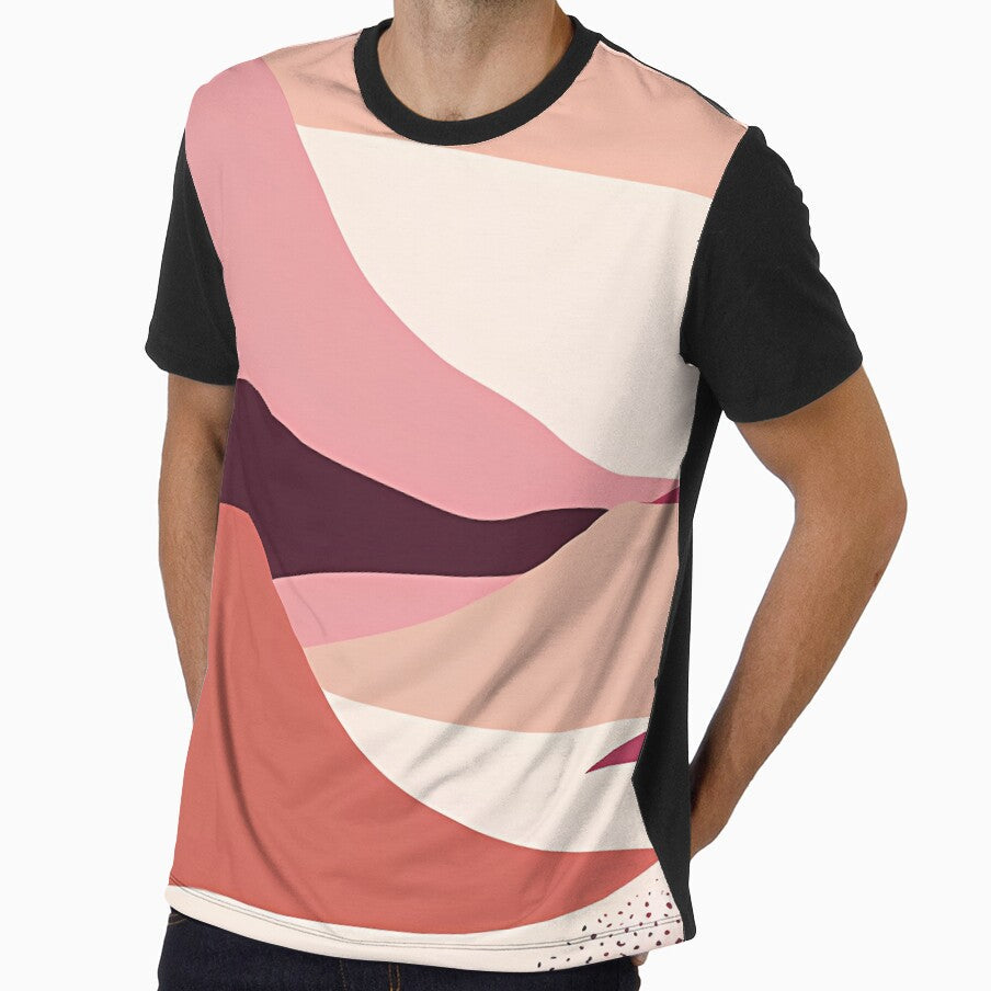 Surreal Desert Landscape by Pixevol - Adult & Kids T-Shirts, Sweatshirts & Hoodies apparel design preview 1