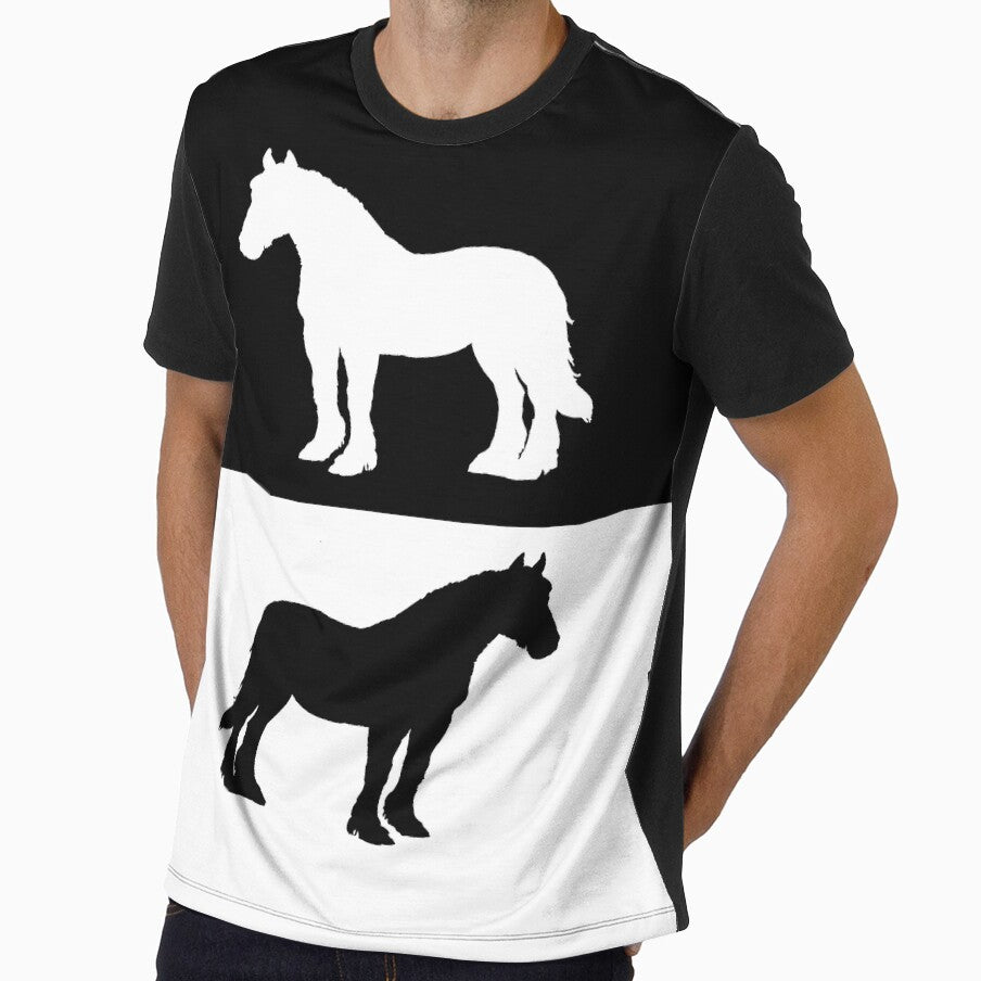 Horse by DelirusFurittus - Adult & Kids T-Shirts, Sweatshirts & Hoodies apparel design preview 1
