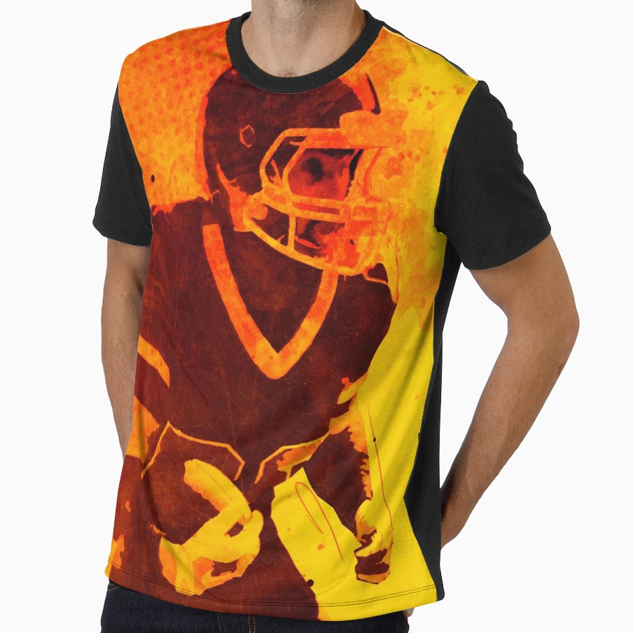 Heat American Football T-Shirt - Minimalist Print Men Women - T-Shirt, Sweatshirt, Hoodie