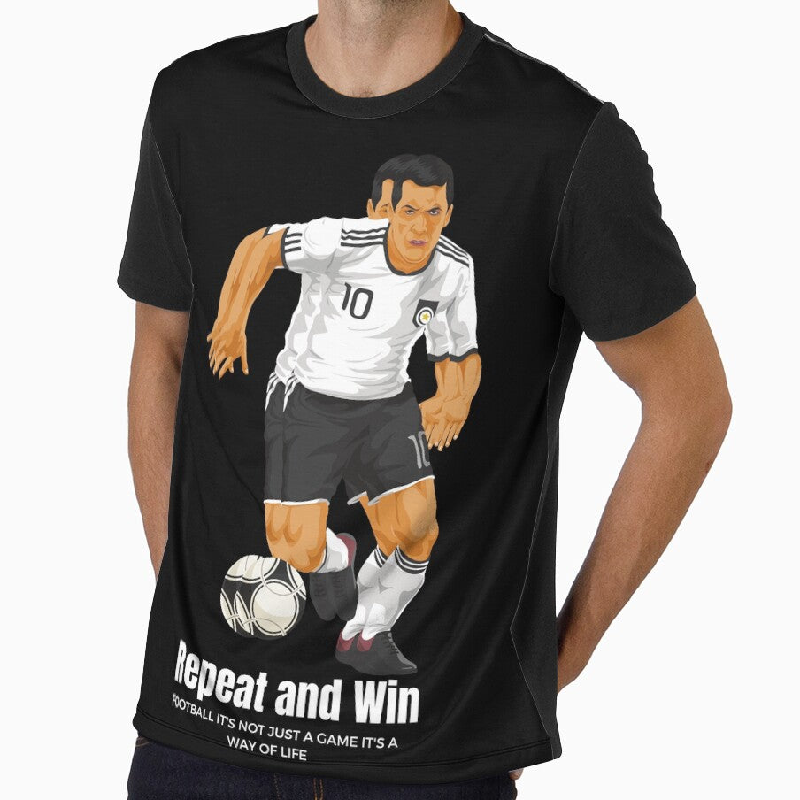 Football is life by CRO-SHOP1 - Adult & Kids T-Shirts, Sweatshirts & Hoodies apparel design preview 1