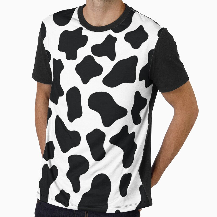 Cow skin Pattern for lovers and animals by Nemcha- - Adult & Kids T-Shirts, Sweatshirts & Hoodies apparel design preview 1
