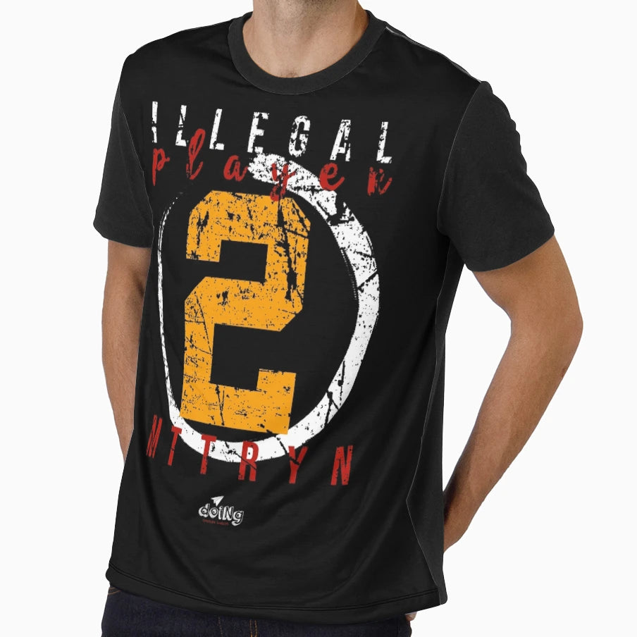 Illegal Player Matt Ryan 2 T-Shirt - Streetwear Style for Adults - T-Shirt, Sweatshirt, Hoodie