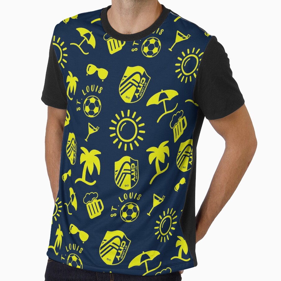 St. Louis Summer by On Target Sports - Adult & Kids T-Shirts, Sweatshirts & Hoodies apparel design preview 1