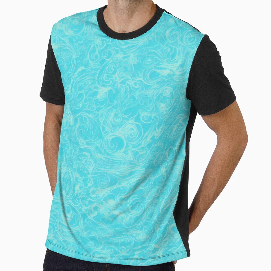Relaxing Ocean Pattern by DesignerKin - Adult & Kids T-Shirts, Sweatshirts & Hoodies apparel design preview 1