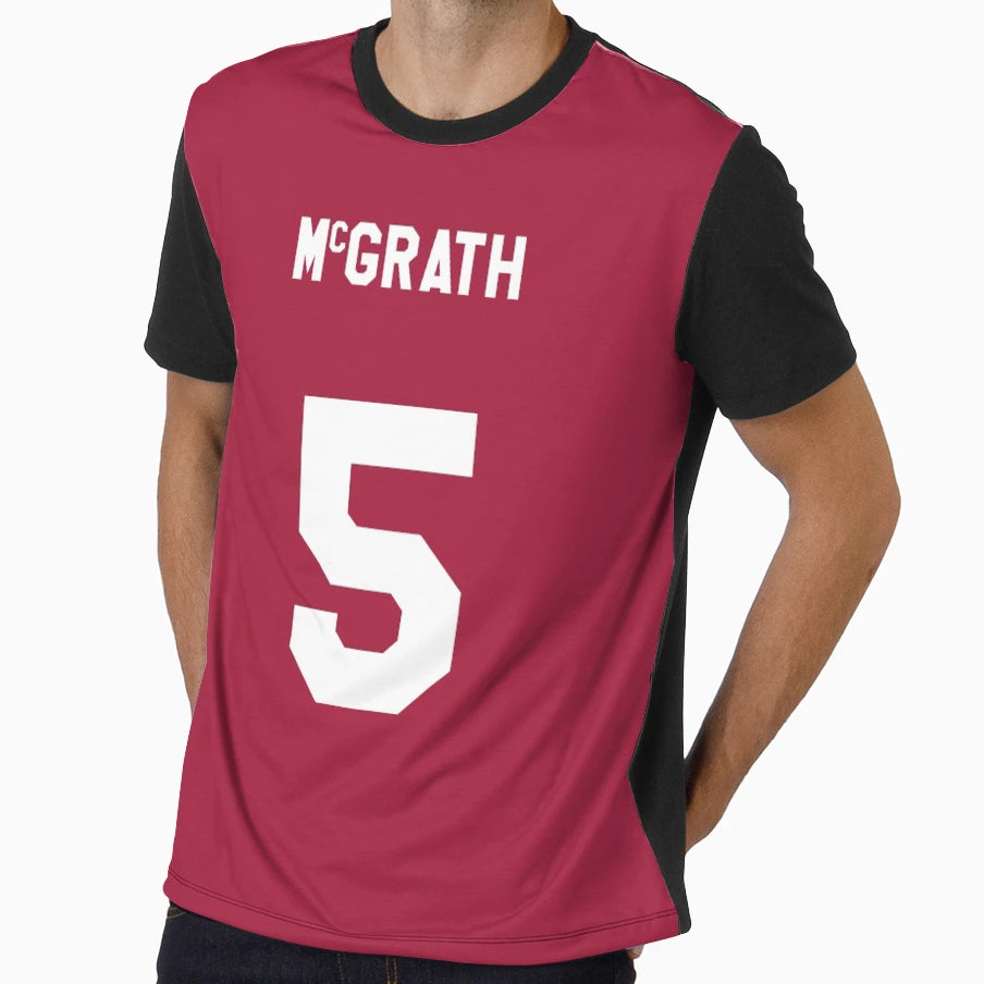 Mcgrath Number 5 T-Shirt - Fun Novelty Design Men Women - T-Shirt, Sweatshirt, Hoodie