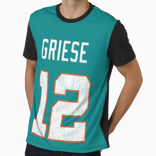 Bob Griese T-Shirt - Trendy Graphic for Adults - T-Shirt, Sweatshirt, Hoodie