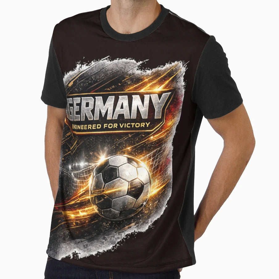 Germany Engineered Victory T-Shirt - Graphic Print for Adults - T-Shirt, Sweatshirt, Hoodie