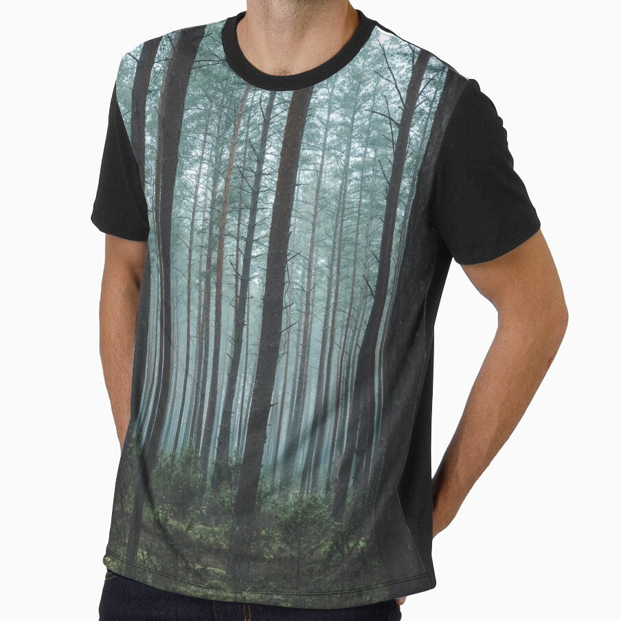 Misty forest by urbonasphotos - Adult & Kids T-Shirts, Sweatshirts & Hoodies apparel design preview 1