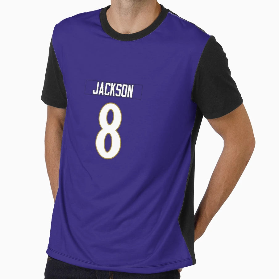 LJ Ravens T-Shirt - Fun Novelty Design Men Women - T-Shirt, Sweatshirt, Hoodie