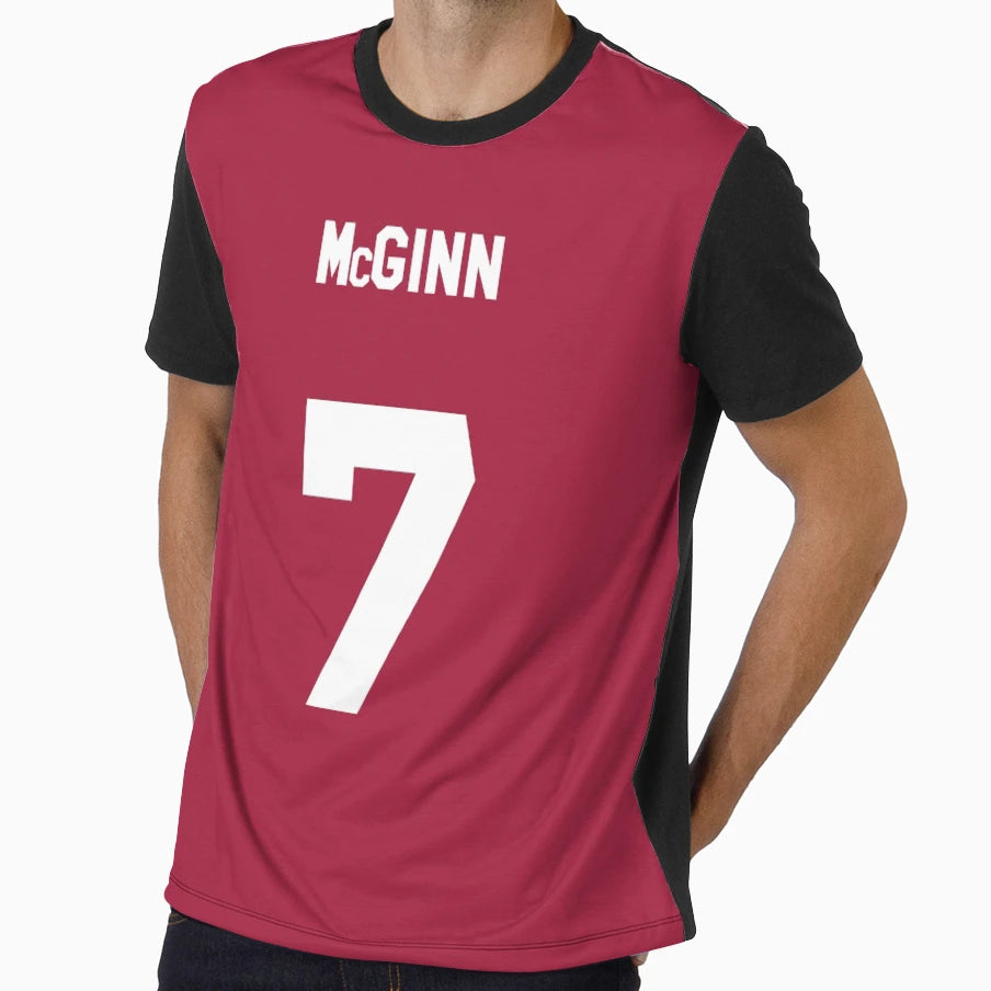 Mcginn Number 7 T-Shirt - Custom Art Print Men Women - T-Shirt, Sweatshirt, Hoodie