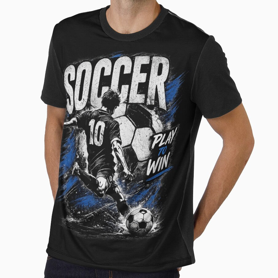 Soccer by Johnny Furlotte - Adult & Kids T-Shirts, Sweatshirts & Hoodies apparel design preview 1
