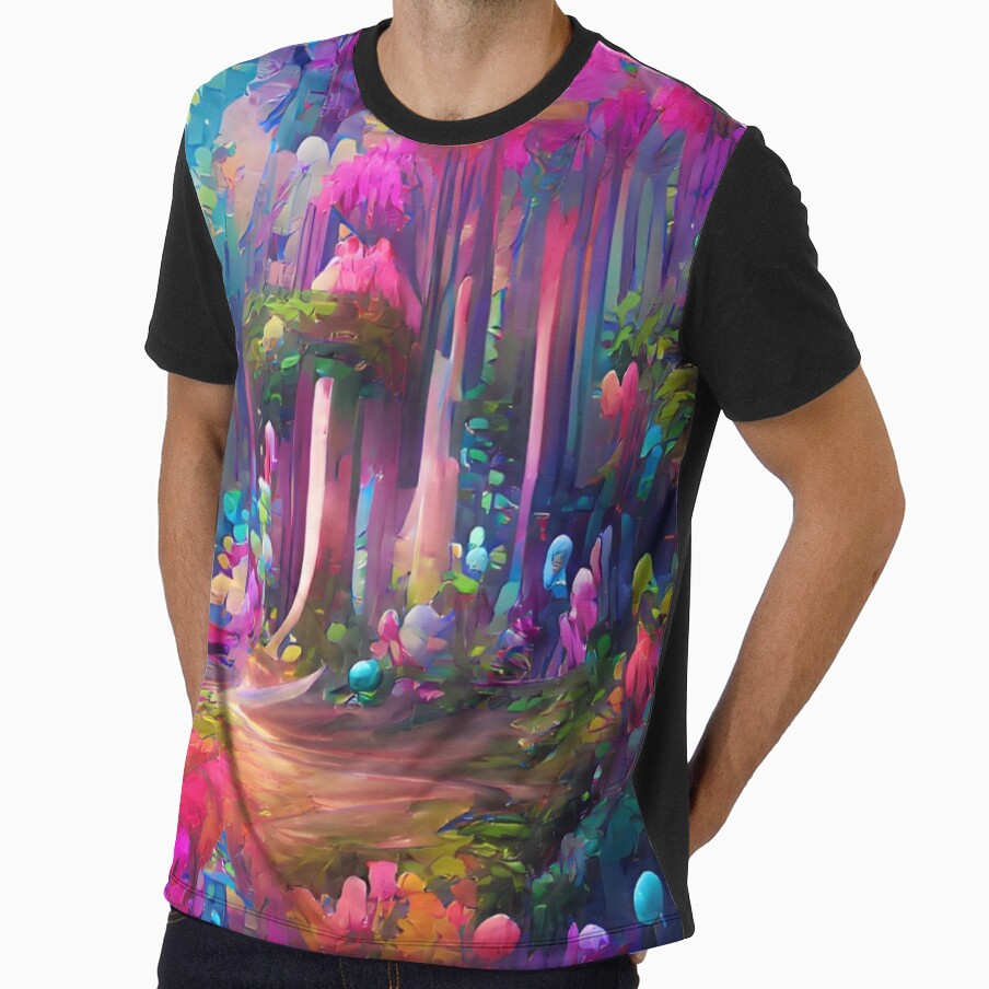 Colorful Forest by banjoe47 - Adult & Kids T-Shirts, Sweatshirts & Hoodies apparel design preview 1
