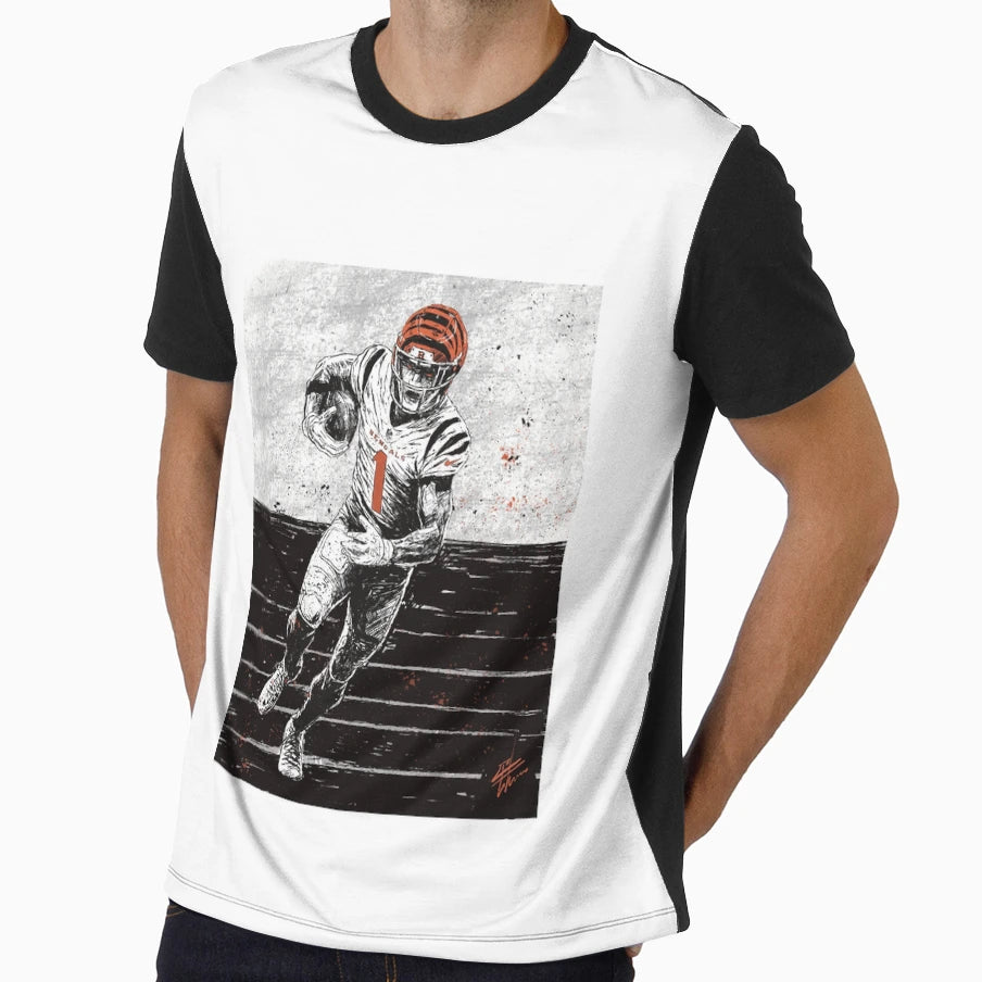 Jamarr Chase T-Shirt - Graphic Print for Adults - T-Shirt, Sweatshirt, Hoodie
