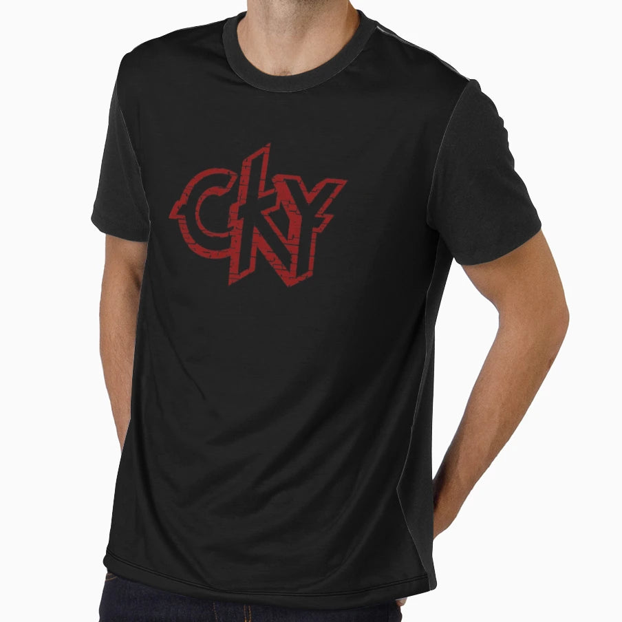 Cky Red Cracked T-Shirt - Graphic Print Men Women - T-Shirt, Sweatshirt, Hoodie