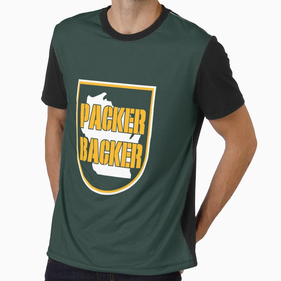 Packer Backer Green Bay T-Shirt - Minimalist Print Unisex - T-Shirt, Sweatshirt, Hoodie