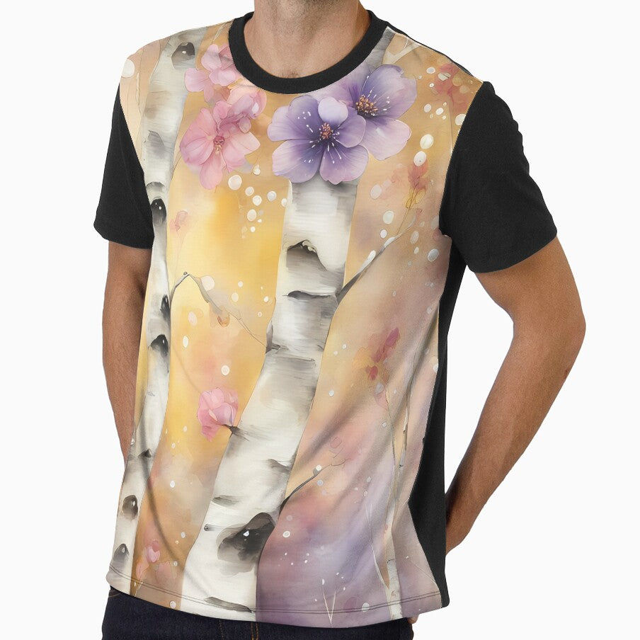 Dreamy Fantasy Forest by CalmnessbyChoice - Adult & Kids T-Shirts, Sweatshirts & Hoodies apparel design preview 1