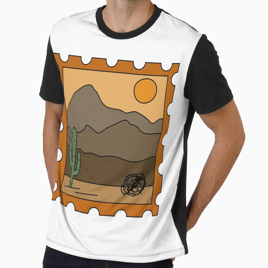Desert Stamp by TheLemonDinosaur - Adult & Kids T-Shirts, Sweatshirts & Hoodies apparel design preview 1
