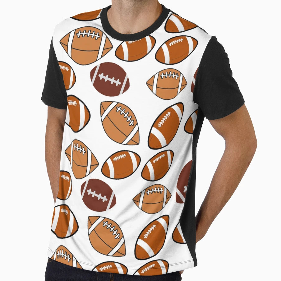 American Football T-Shirt - Custom Art Print for Adults - T-Shirt, Sweatshirt, Hoodie