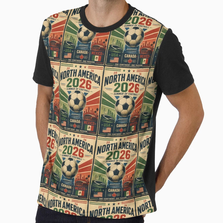 Soccer World Cup 2026 T-Shirt - Fun Novelty Design Unisex - T-Shirt, Sweatshirt, Hoodie