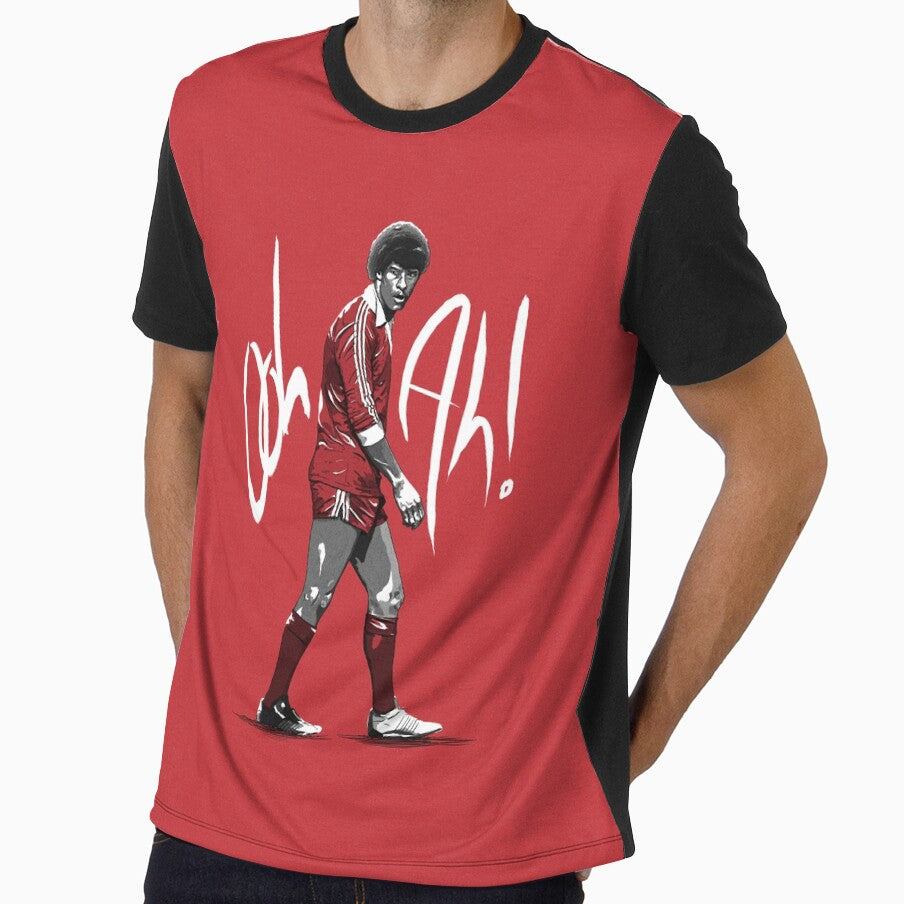 Paul McGrath Irish Football Legend Artwork by - Adult & Kids T-Shirts, Sweatshirts & Hoodies apparel design preview 1