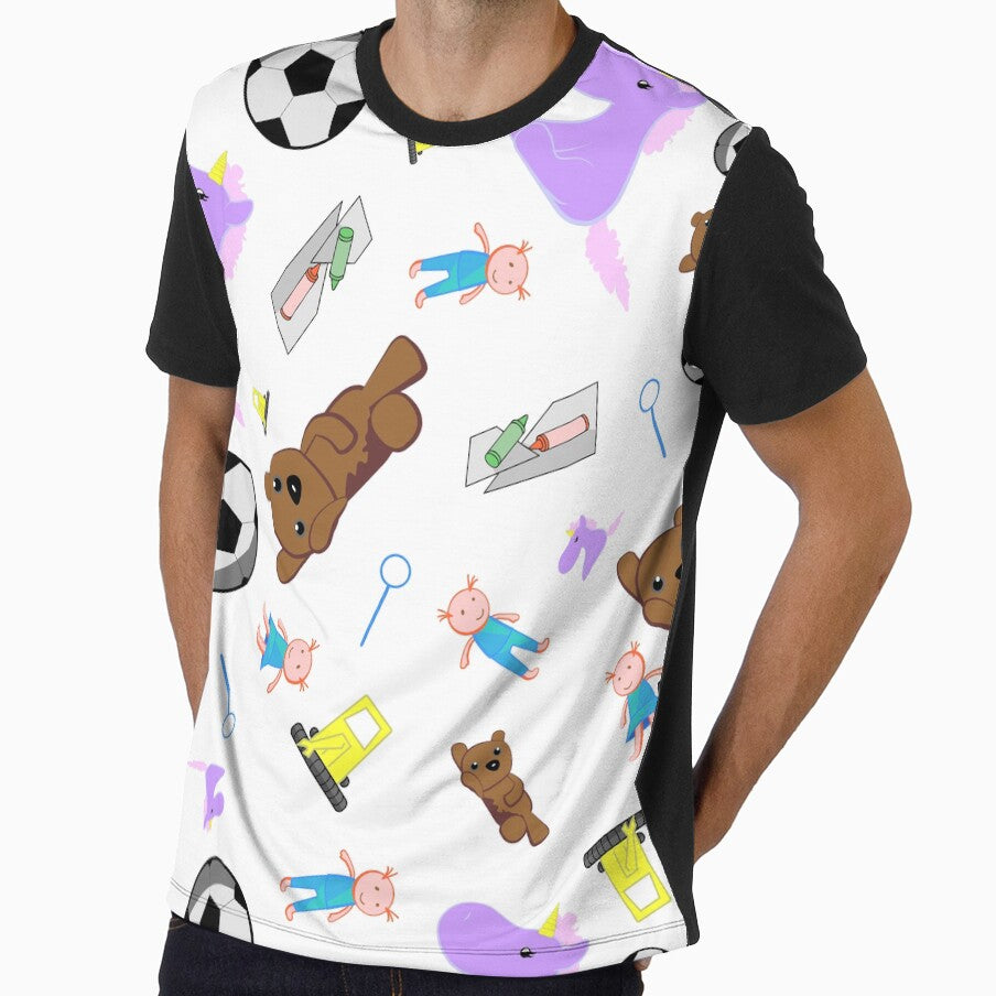 Kids Toys pattern by KatLDesigns - Adult & Kids T-Shirts, Sweatshirts & Hoodies apparel design preview 1