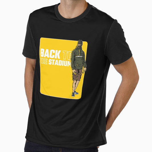 Back Stadium Art T-Shirt - Minimalist Print Unisex - T-Shirt, Sweatshirt, Hoodie