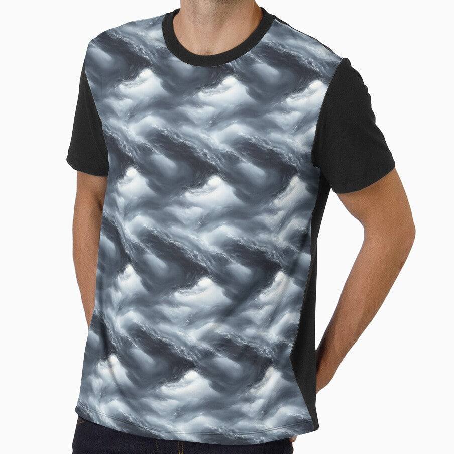 Seamless ocean background 1 by hendrikspix - Adult & Kids T-Shirts, Sweatshirts & Hoodies apparel design preview 1