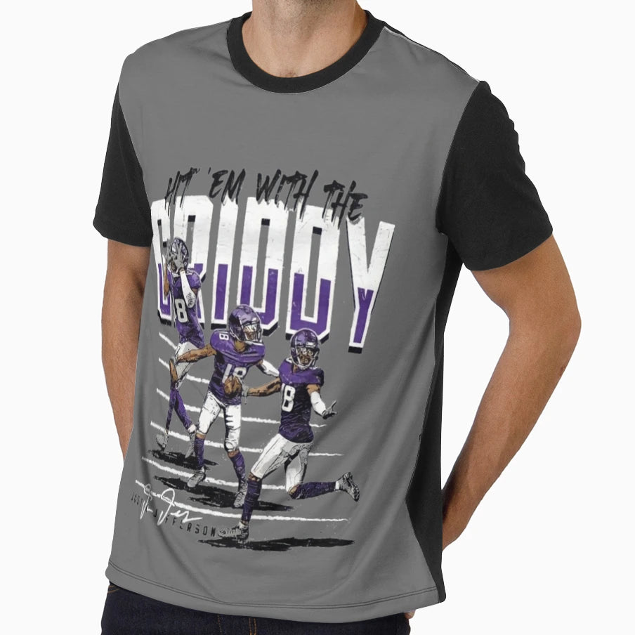Hit Them Wit JJ T-Shirt - Novelty Apparel Unisex - T-Shirt, Sweatshirt, Hoodie