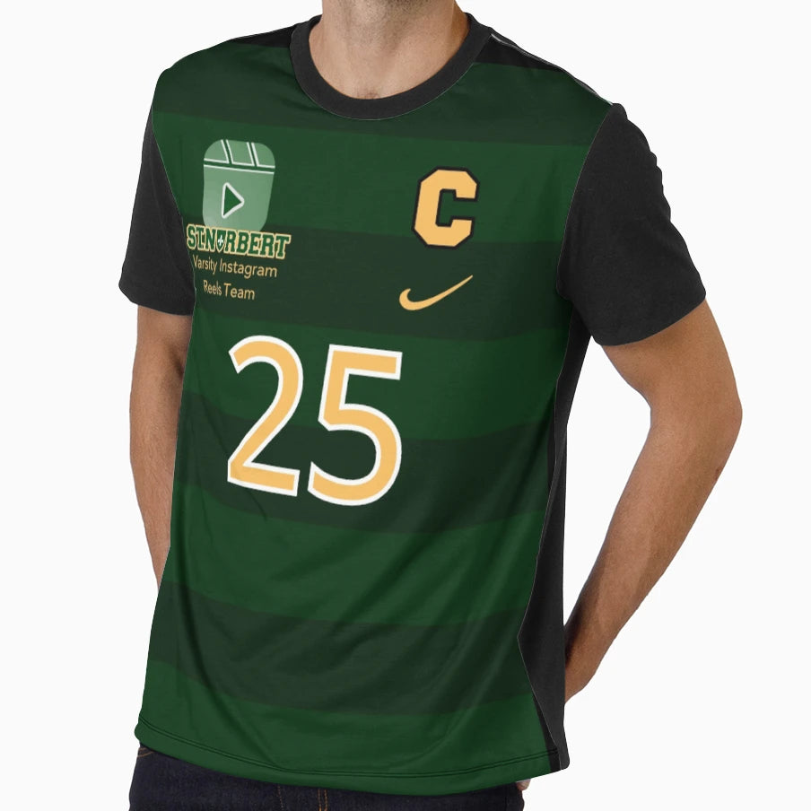 St Norbert Varsity Instagram Reels T-Shirt - Fun Novelty Design Men Women - T-Shirt, Sweatshirt, Hoodie