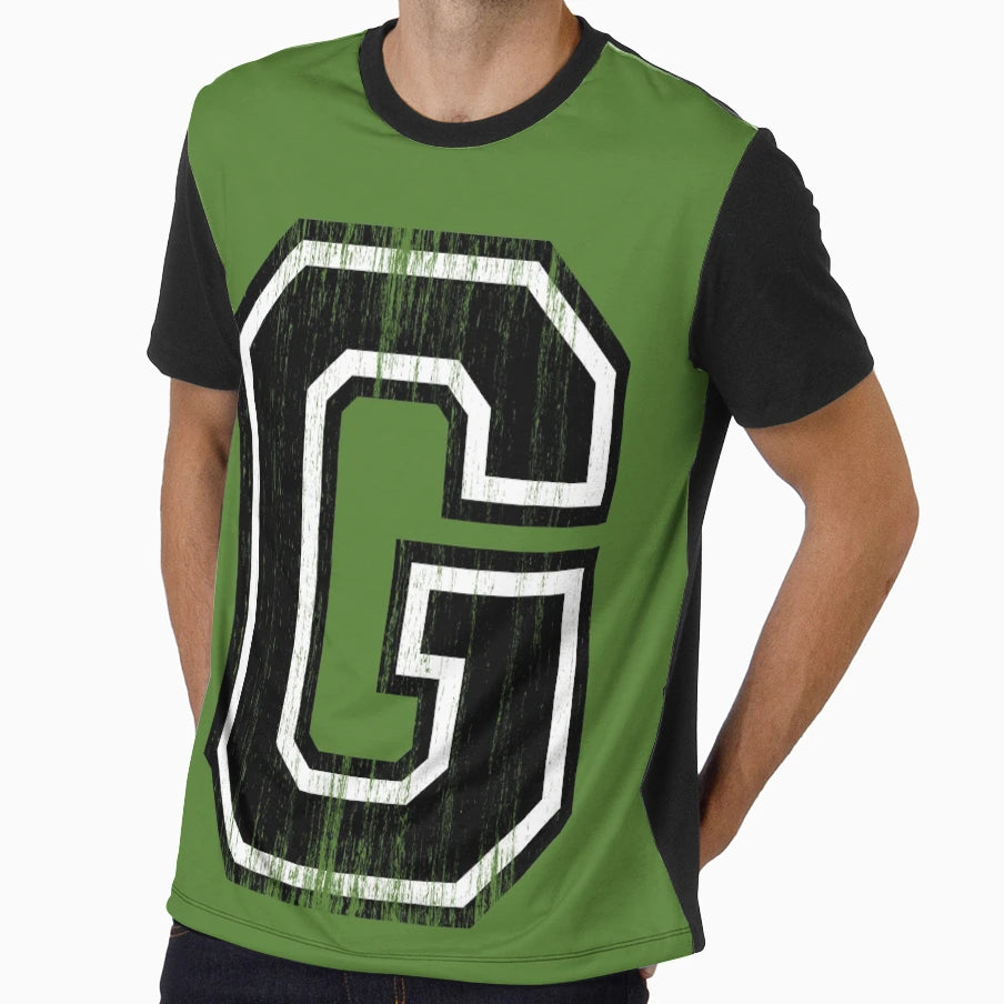 Big Varsity Letter G T-Shirt - Streetwear Style Unisex - T-Shirt, Sweatshirt, Hoodie