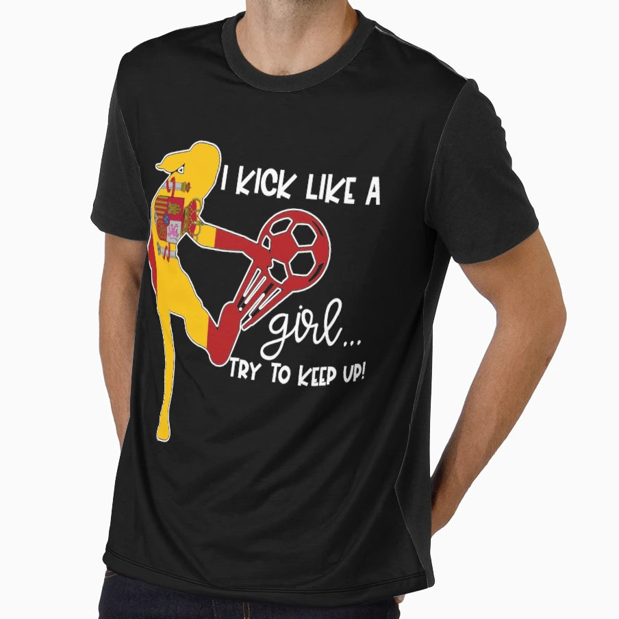 World Cup 2023 Team Spain T-Shirt - Custom Art Print for Adults - T-Shirt, Sweatshirt, Hoodie