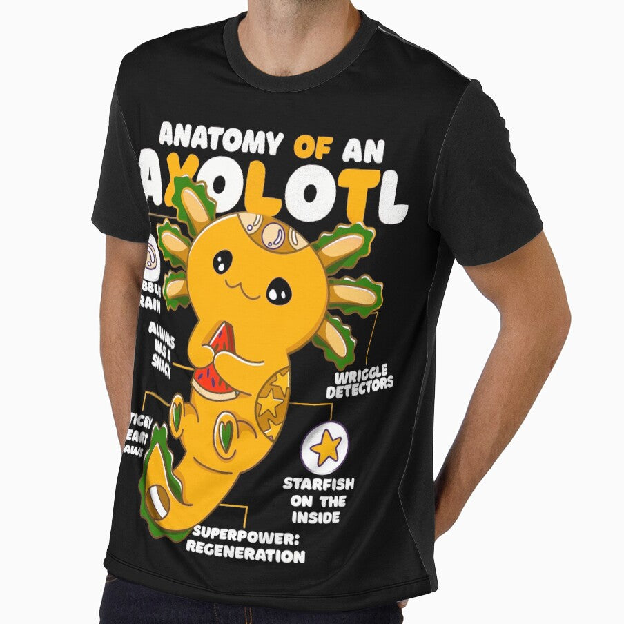 Axolotl Krazy by mwebba2005 - Adult & Kids T-Shirts, Sweatshirts & Hoodies apparel design preview 1