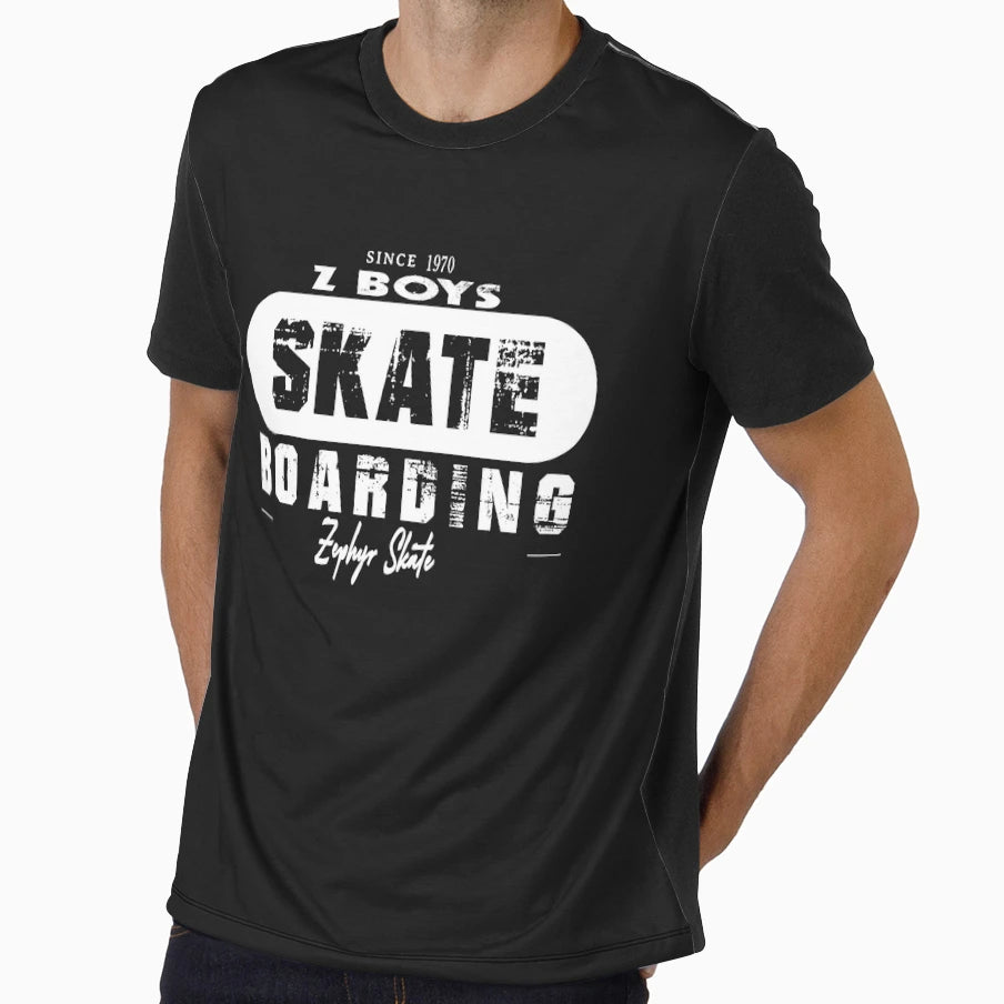 Zephyr Skate T-Shirt - Aesthetic Graphic for Adults - T-Shirt, Sweatshirt, Hoodie