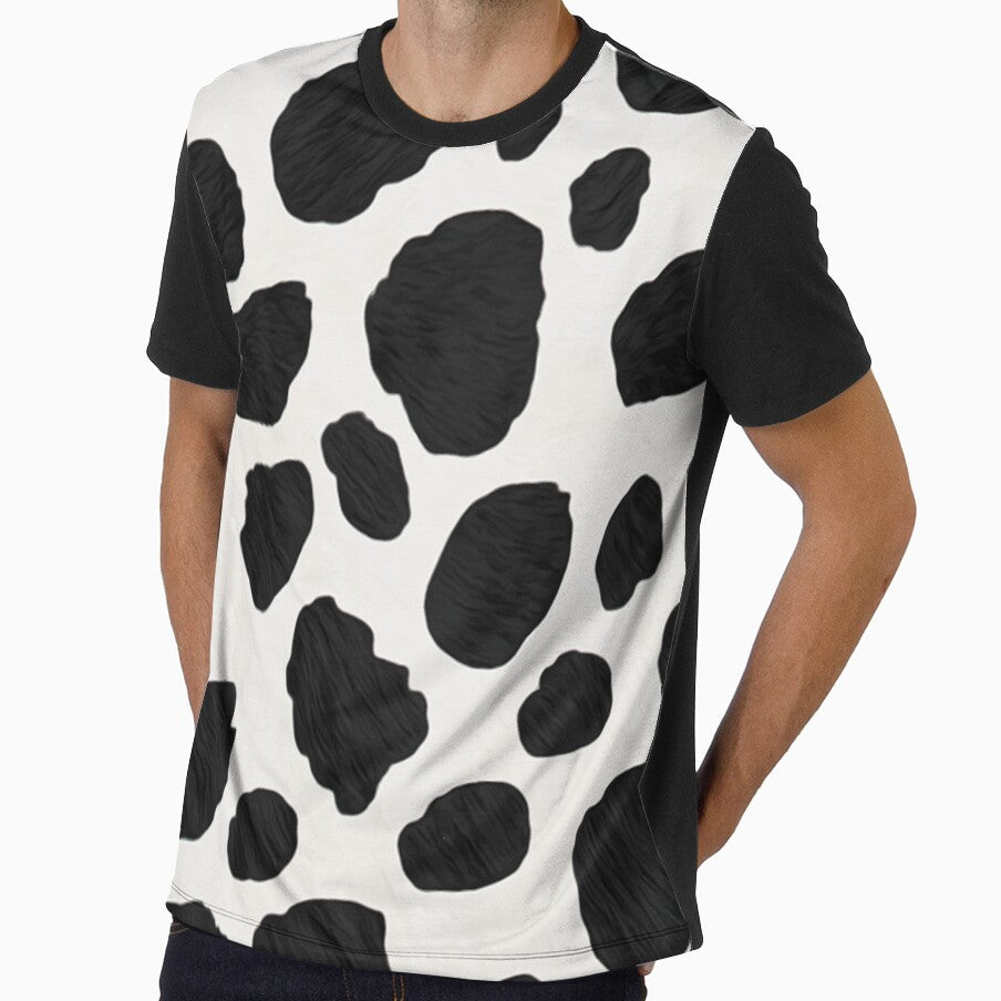 Cow Print by Go-Fun - Adult & Kids T-Shirts, Sweatshirts & Hoodies apparel design preview 1
