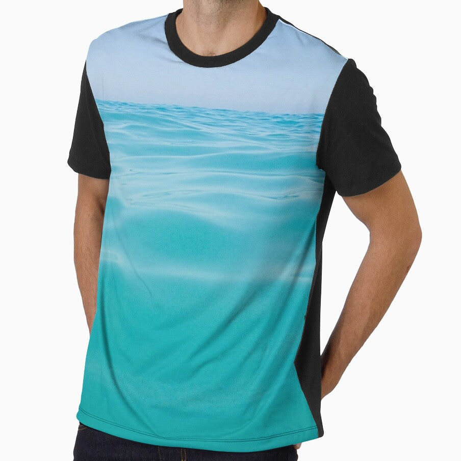 Ocean,Ocean, waves, abstract by zeljana0504 - Adult & Kids T-Shirts, Sweatshirts & Hoodies apparel design preview 1