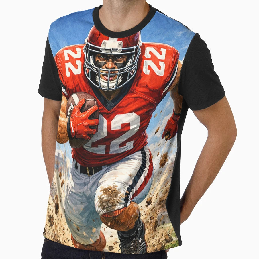 American Football T-Shirt - Novelty Apparel for Adults - T-Shirt, Sweatshirt, Hoodie