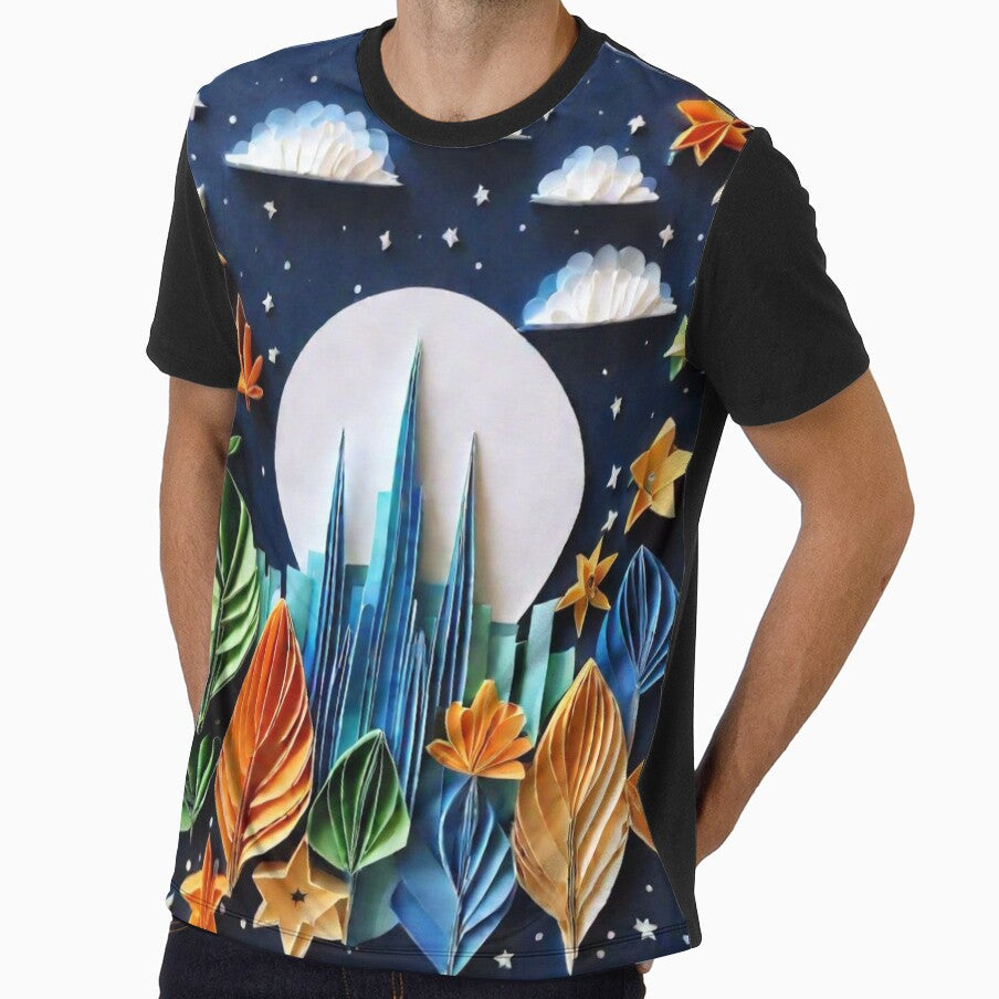 Desert Scene by scrappygrammy - Adult & Kids T-Shirts, Sweatshirts & Hoodies apparel design preview 1