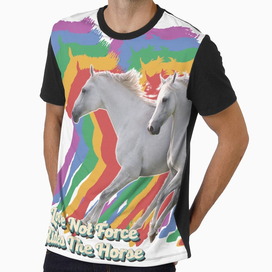 Hors'ein around by kelly jones - Adult & Kids T-Shirts, Sweatshirts & Hoodies apparel design preview 1